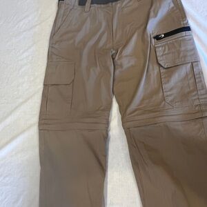 Men's Tan Cargo Pants